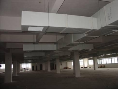 双层彩钢玻璃棉复合风管,双面彩钢板复合风管