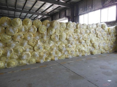 玻璃棉微盘,玻璃纤维保温棉板图片