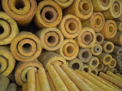 玻璃棉管道安装,玻璃丝棉管