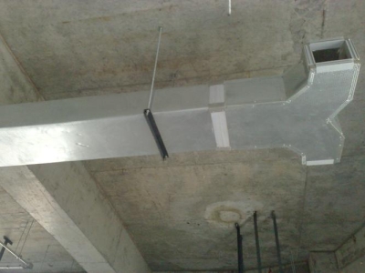 镀锌钢板消音风管怎么做,镀锌风管消声器